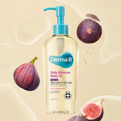 Dermabee Daily Moisture Body Oil 200ml (Purple Pig)