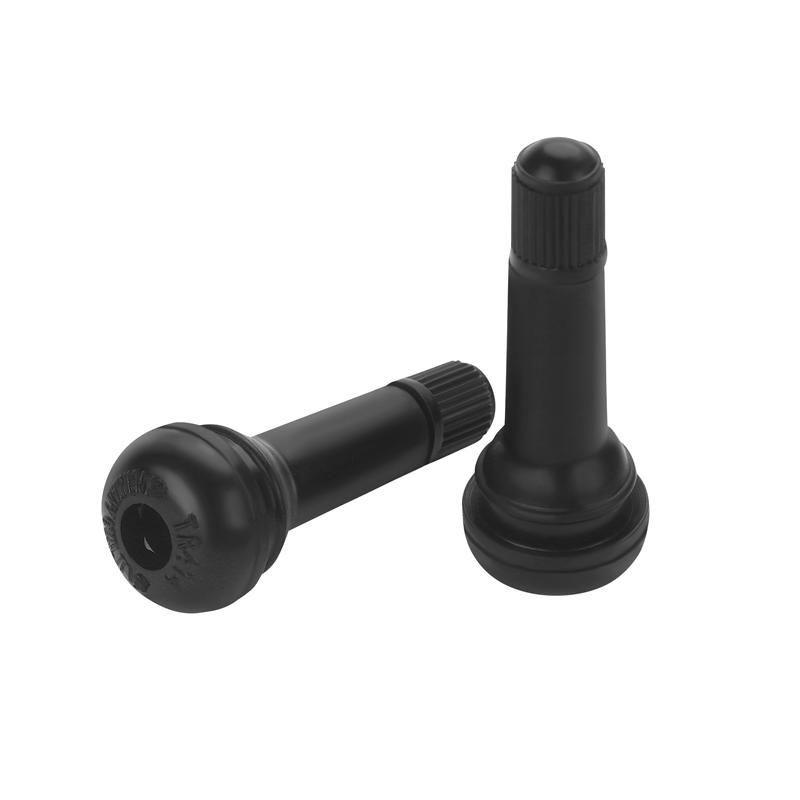 Valves for rims, set of 100 pieces, tubeless, rubber + brass, universal