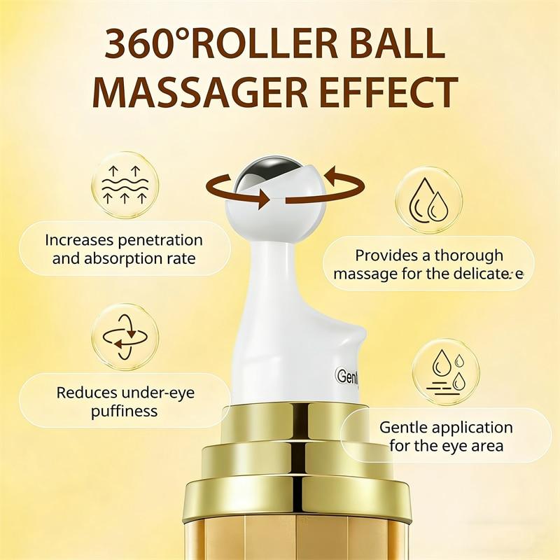 Caffeine Eye Cream Anti-Wrinkle Dark Circle Reducer Puffy Eye Bag Cream Niacinamide Eye Serum 20 ml for Men Women