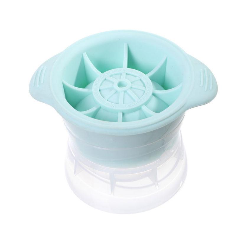 SW 1PC 6cm Big Size Silicone Ice Hockey Mould Round Ball Ice Cube Sphere Whisky Ice Hockey Maker Box DIY Bar Party Kitchen Tools