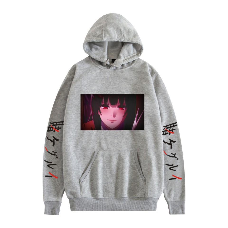 New Day Manga Cartoon Print Hooded Sweater