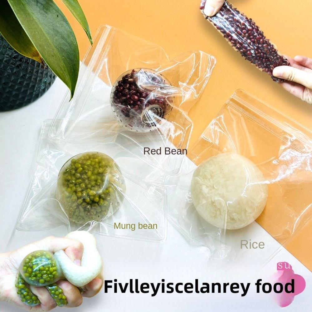 

Super Soft Slow Rebound Pearls Toy Red Beans Pearls Squeeze Toy Slow Rising Sticky Pearl Children білий