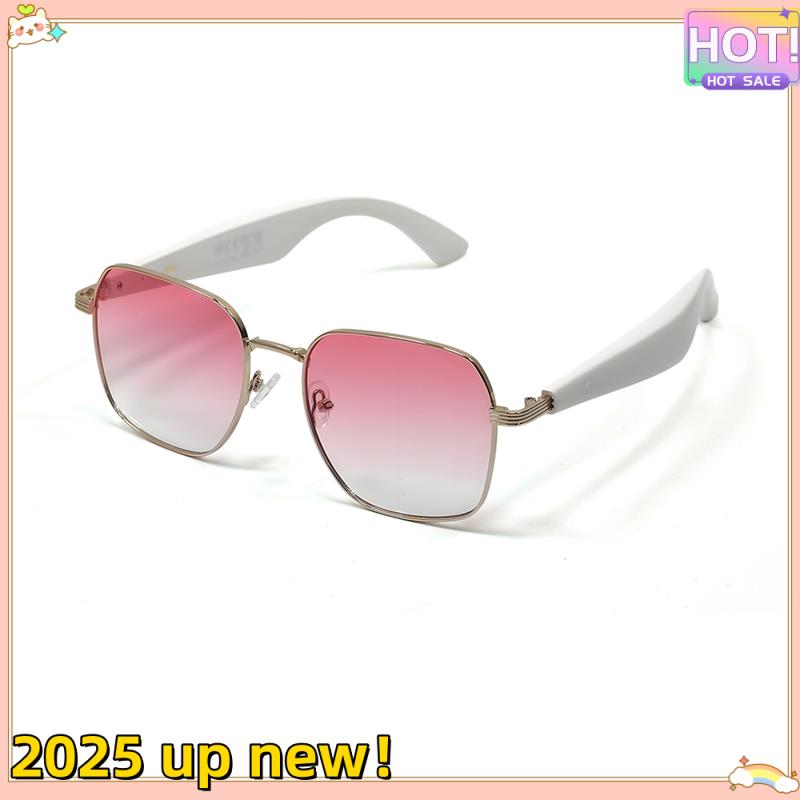

Classy-Bluetooth Smart Sunglasses Music Glasses Outdoor Sports Glasses Waterproof Anti-UV Bluetooth Call AI Glasses For Men Wome рожевий