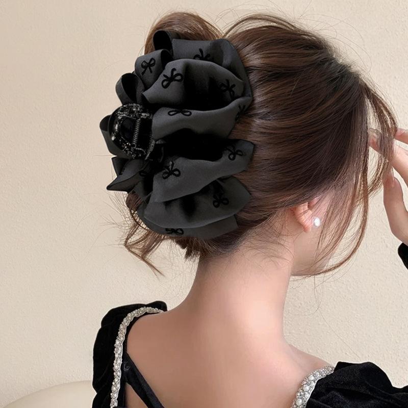 Hairpin Female Korean hairpin Niche back head grab clip Display hair volume Hair accessories Large clip