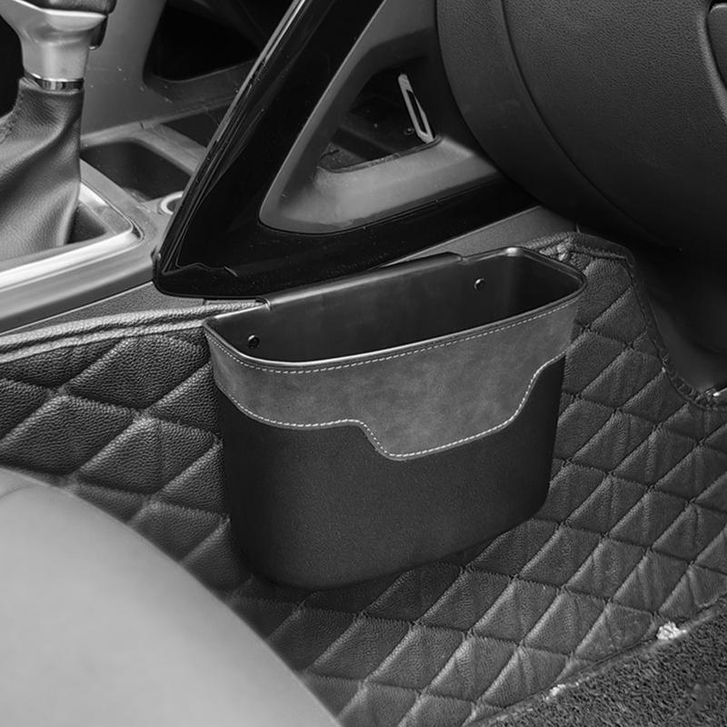 Koš do auta Koš do auta pro ženy Úspora místa Nádoba na odpadky do auta Víceúčelový organizér Prostorově úsporný design pro interiér auta