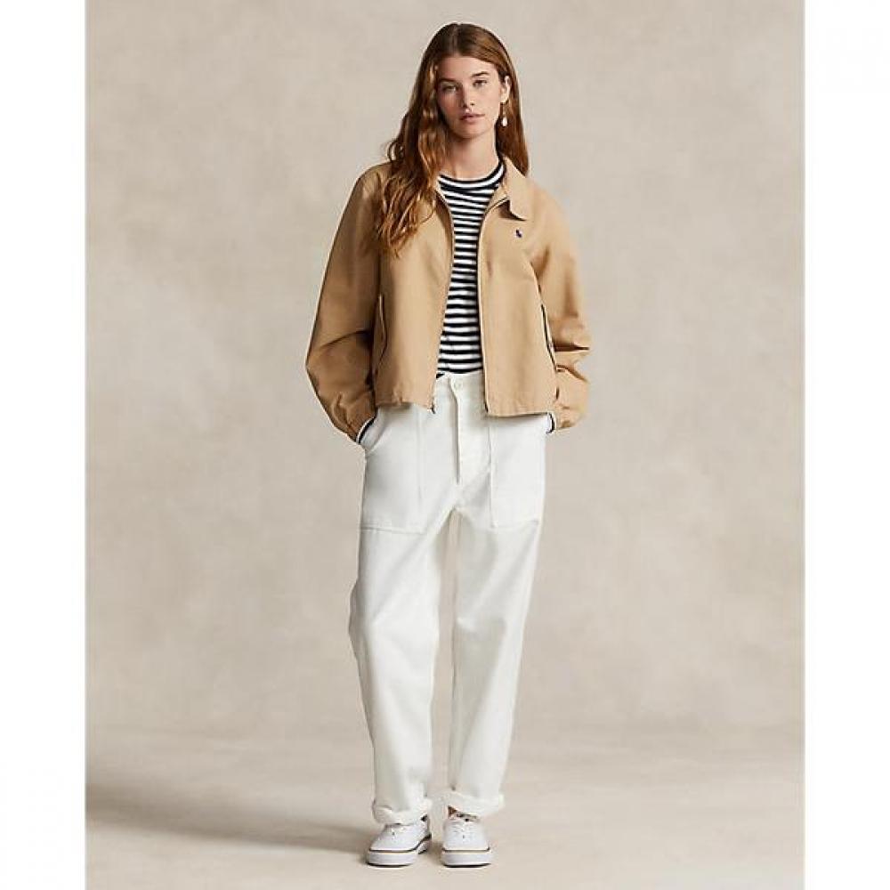 Polo Ralph Lauren Women Cotton Canvas Jacket  Wmpootwn5a20073250 