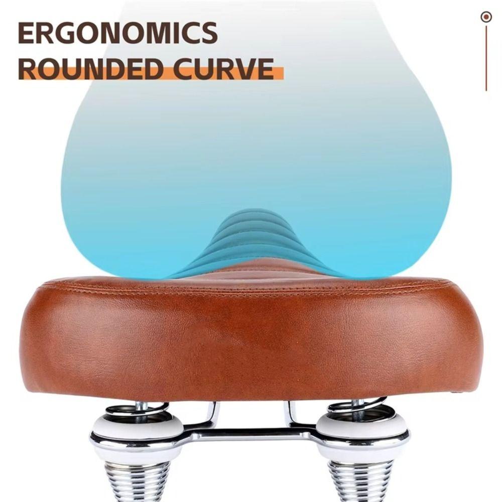 MTB Spring Bicycle Saddle Shock-Absorbing Mountain Bike Seat Bicycle Seat Cushion  Electric Bike