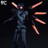 9L3D PrintedV1 Series Anime Characters Lucky13 Dummy13 Ultrakill MultiJointed Deformable Body Posing Model Multicolor Toy Gift