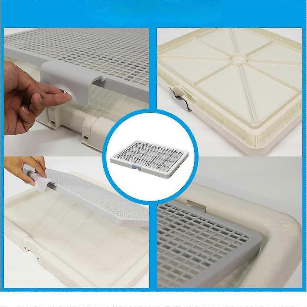 Pet Potty Tray for Small Dogs and Puppies - Dog Training Toilet Supplies for UK Pet Owners and Kittens