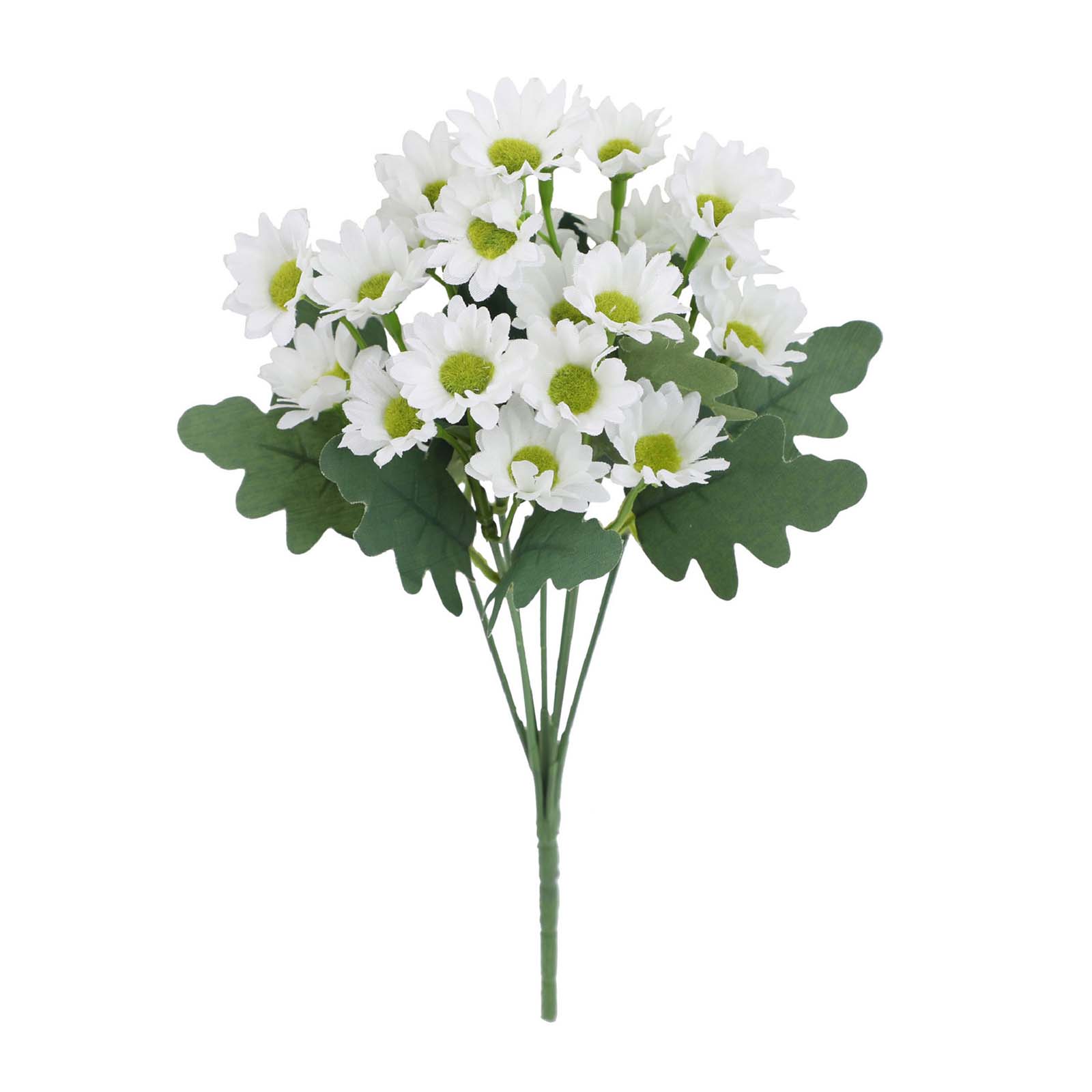 

5 Bundles Lifelike Outdoor Sunset Mums Flowers Fake Chamomile Flowers Fake Daisy Flowers for Garden Porch Farmhouse Decor белый