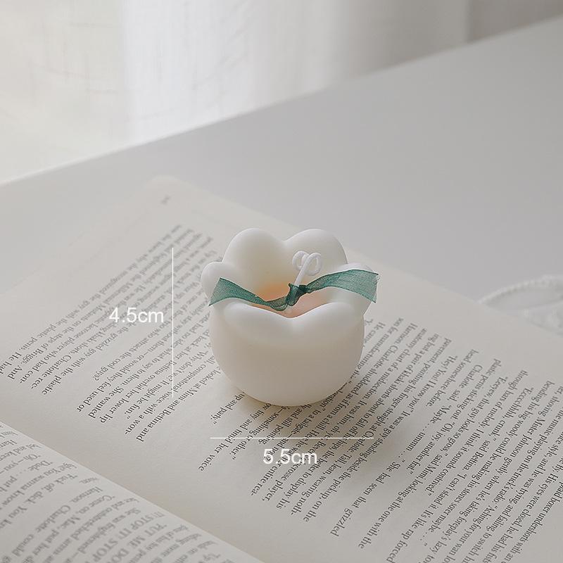 

Ароматическая свеча - аромат гортензии, розы и лилии, цветочный подарок на свадьбу