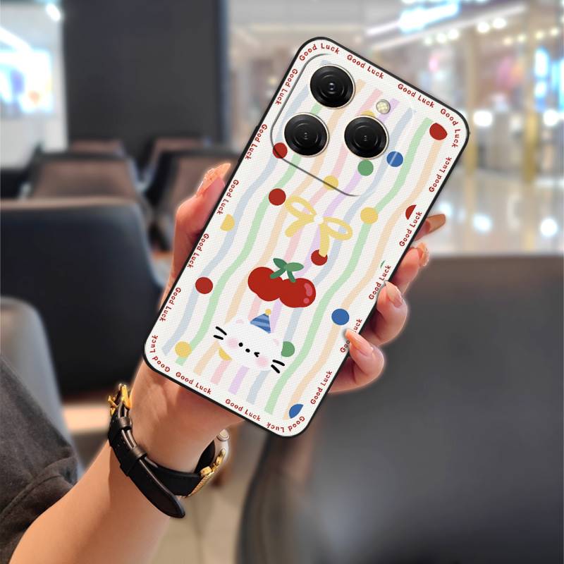 Strapazierfähige Rückschale Handyhülle Für Tecno Spark20 Pro/KJ6 Modisches Design Graffiti Schutz Tiere Rundumschutz Wasserdicht