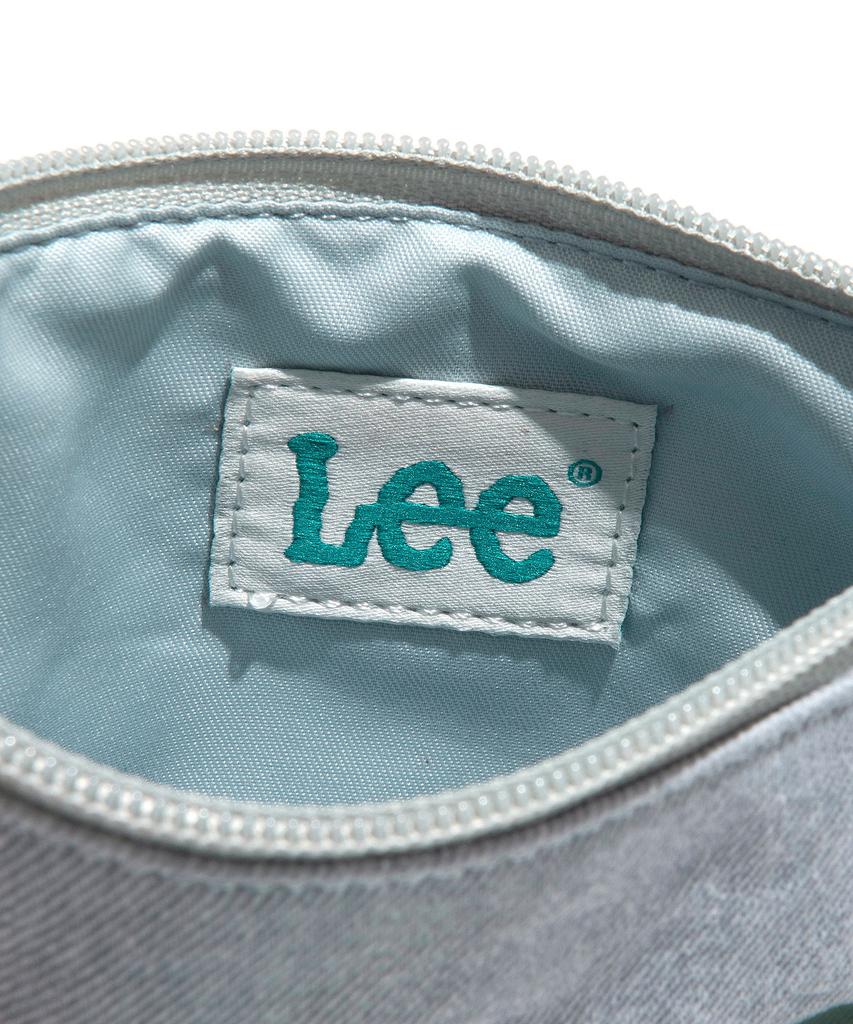 Lee Seoul Big Twitch Logo Pouch Indigo Light