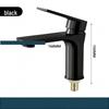 Black Single Cold Water Basin Faucet