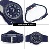 Citizen Q&Q Solar Watch E04A-003VK with Daruma Navy