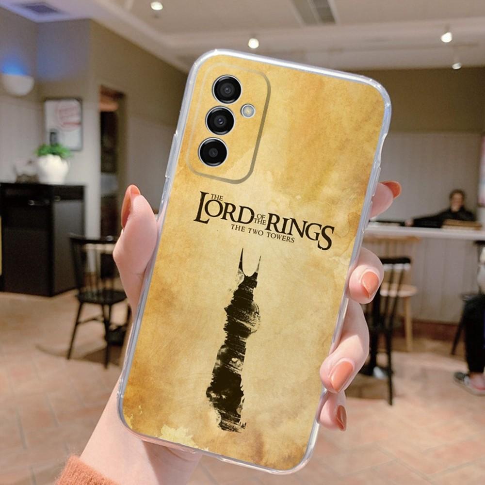 The L-Lord Movie Of the R-Ring Phone Case Silicone For Samsung S30,S23,21,22,20 Ultra,FE lite,S10,9,PIus Note20ultra Cover Clear