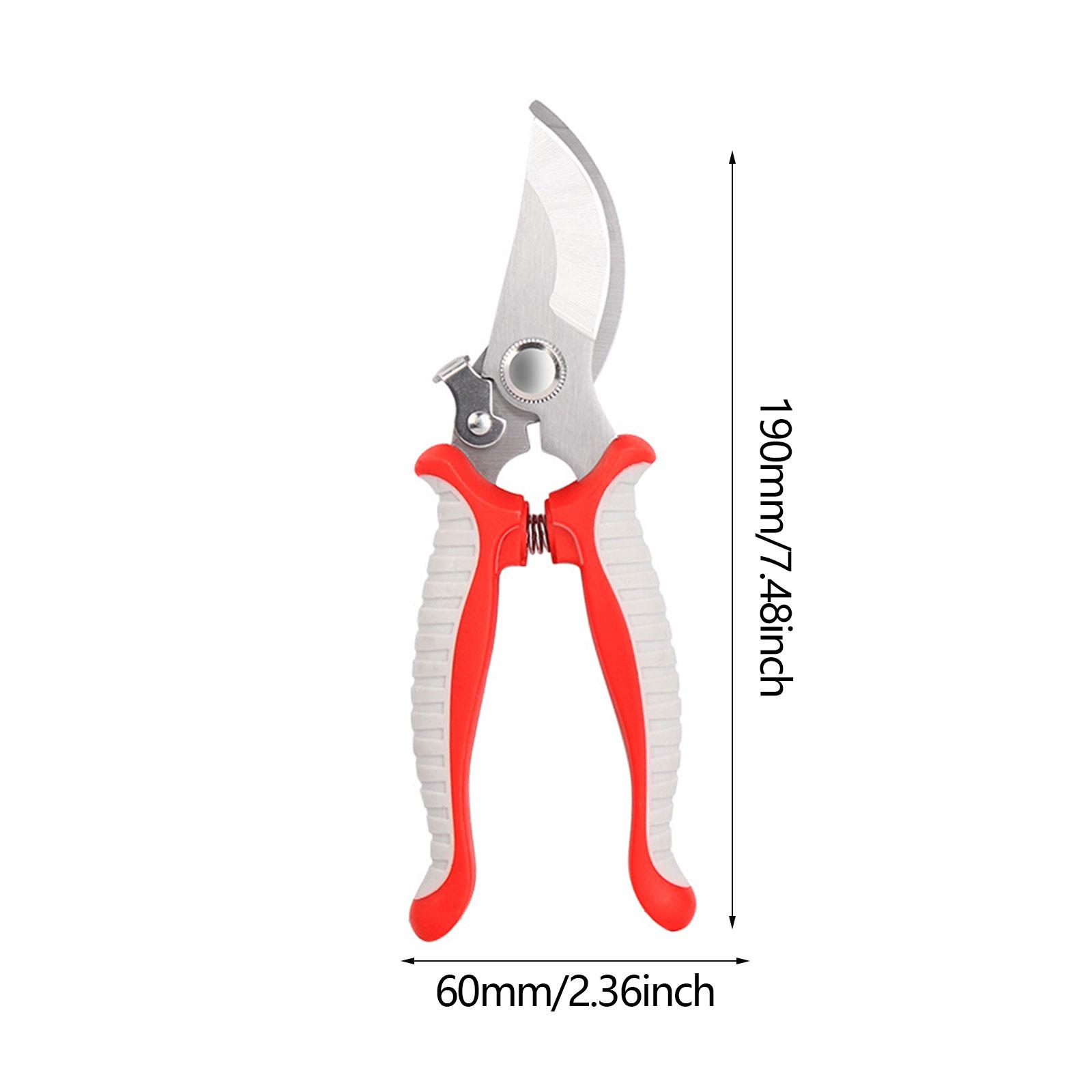 

Garden Pruning Shear Garden Tree Branch Cutter for Yard trimming plants small branches Heavy Duty Handheld Scissors Tree Clipper червоний