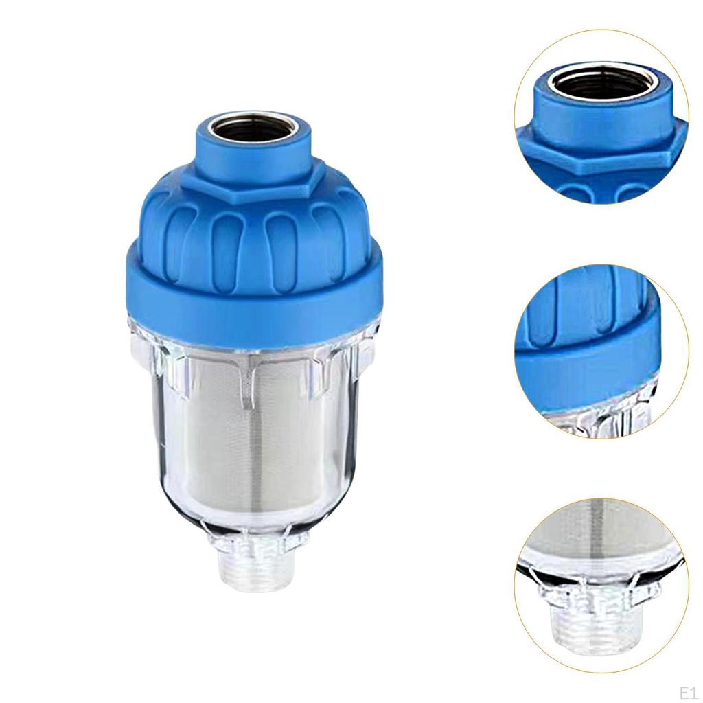 Sprchový vodní filtr Snadná instalace Tepelný předfiltr pro domácí kohoutek Hotelová toaleta RV