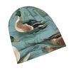 ZLIENSZUS Mallard Duck Knit Hat for Adults - Duck-Themed with Duck Print, Stylish Unisex Winter & Casual Attire, Comfortable for Weekend Errands, Meet