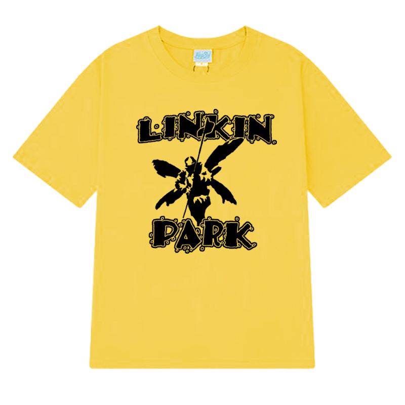 Rocková kapela Linkin Park Hybrid Theory Grafické tričko Pánské Dámské harajuku Hip Hop streetwear Unisex Bavlněná trička s krátkým rukávem