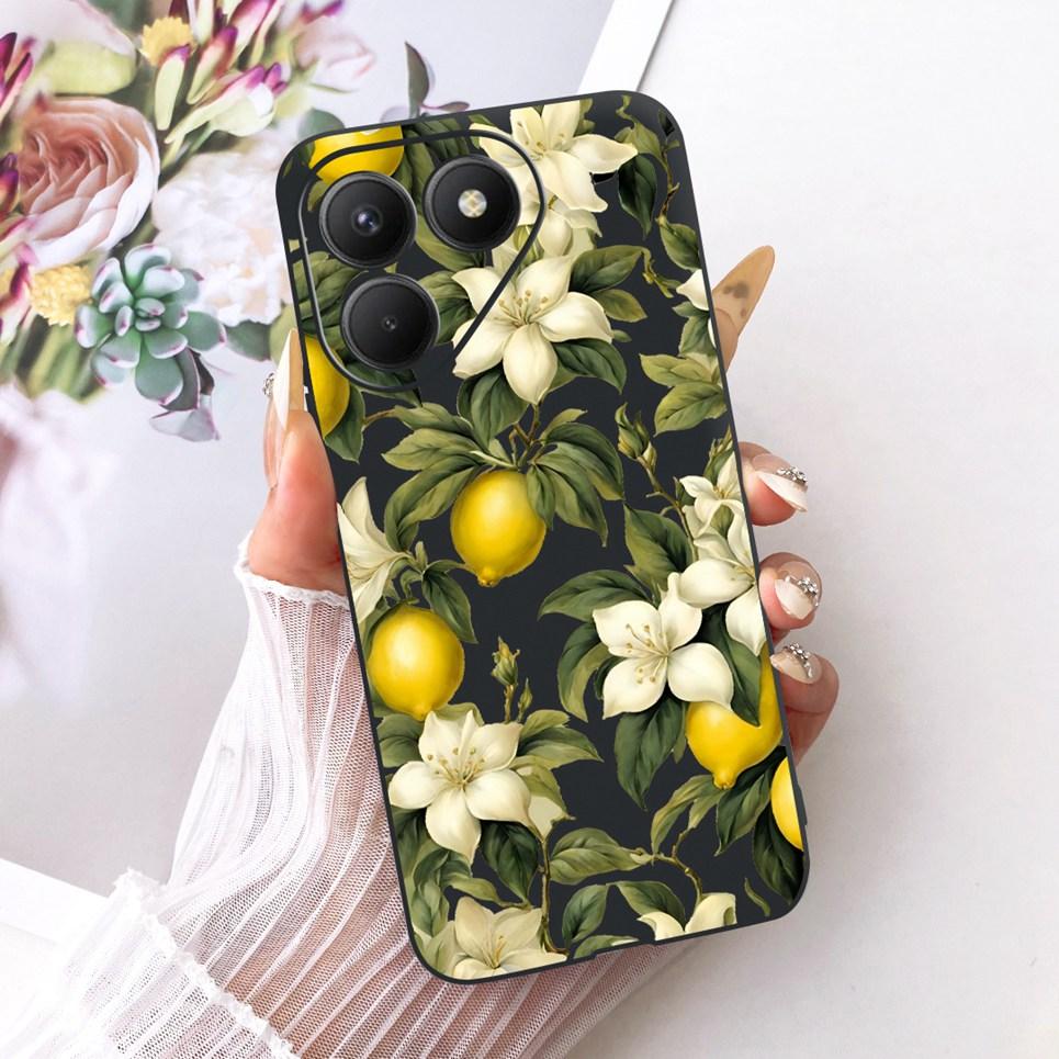 Casing For Tecno Pova 7 4G 5G LJ6 LJ7 Phone Case Pova 7 Pro Pova7 Ultra Cases Cute Cartoon Animals Dragon Lion Soft Black Cover