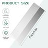 Stainless Steel Garage Door Seal Protector Rodent Proof Strip for Standard Garage Doors