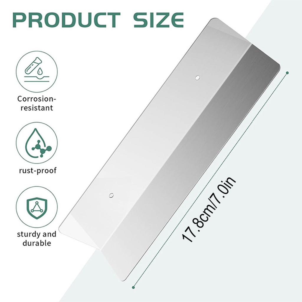 Stainless Steel Garage Door Seal Protector Rodent Proof Strip for Standard Garage Doors