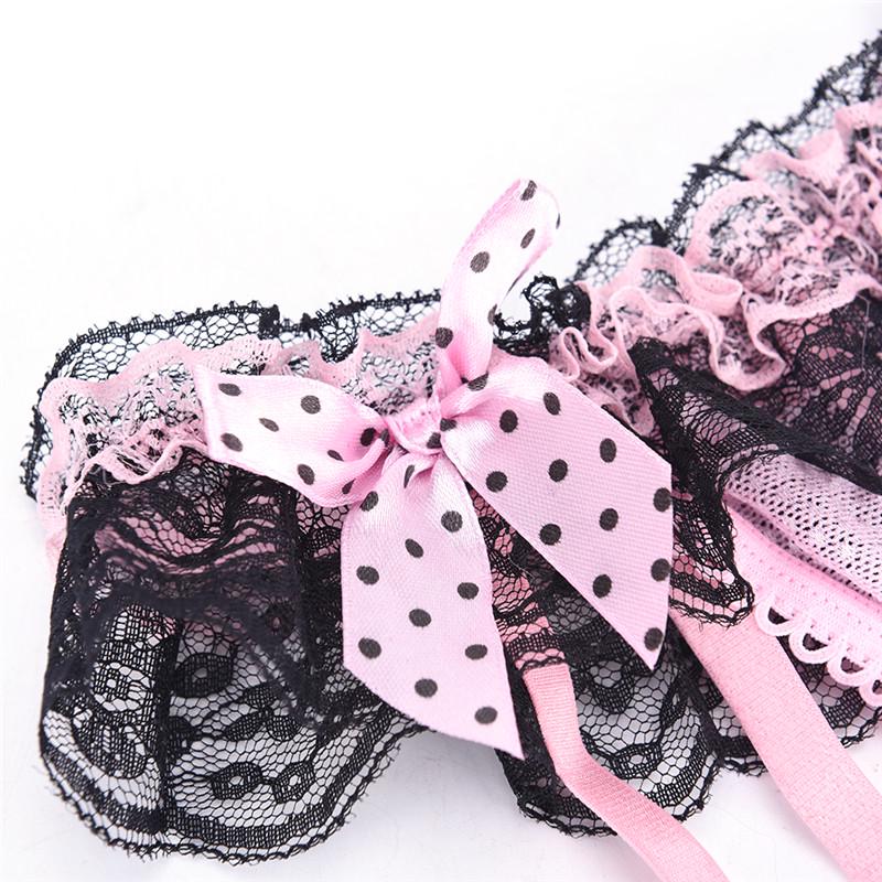Sexy Damen Spitzenstrümpfe mit hoher Taille Strumpfgürtel Strumpfhalter Unterwäsche G-String