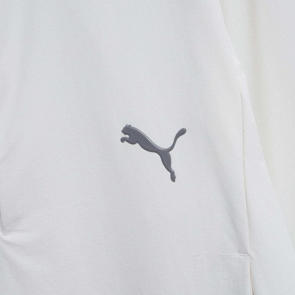 Puma Logo Zip Collar Long Sleeve Windbreaker Men Outerwear Steam-Grey 940937-03