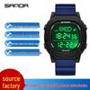 Sanda 9078: Luminous Waterproof Sports Watch for Teens and Adults with Alarm Feature
