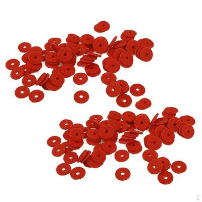 180Pcs Piano Felt Balance Washers For Repair Leveling Keys Instrument Accs
