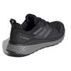 Adidas Terrex Folgian Hiker Schnürschuhe Rutschfest Langlebig Leicht Low-Top Laufschuhe Herren Sneaker Schwarz Grau EF0404
