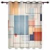 Oil Painting Abstract Hand Painted Vintage Curtains for Bedroom Living Room Drapes Kitchen Kid's Room Window Curtain Home Decor