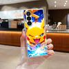 Transparent Soft Phone Cover Case for Samsung Galaxy Z Fold 7 6 5 4 3 ZFold4 ZFold5 ZFold3 ZFold6 ZFold7 Cute Pokemon Pikachu