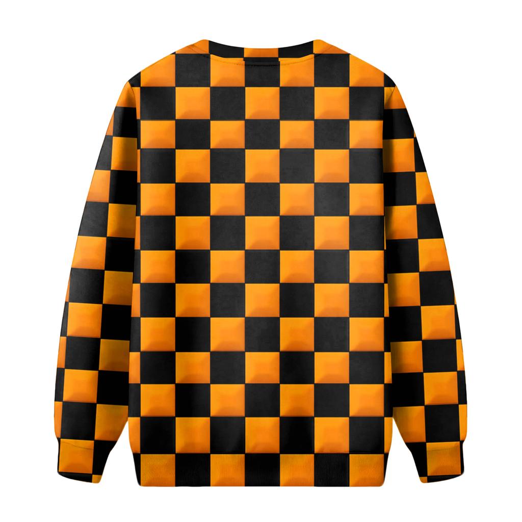 Herren Rundhals Fleecegefüttert Dick Warm Sweatshirt