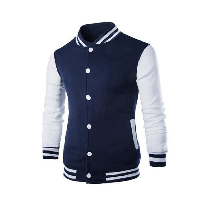 Herren Modische Vielseitige Baseballjacke für den Herbst
