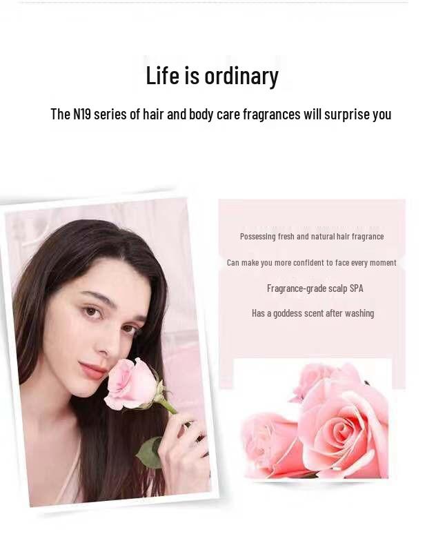 Xing Mu N19 Set: Anti-Schuppen-Shampoo, Glättendes Duschgel & Langanhaltender Duft-Conditioner.