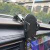 Automatische Verriegelung Auto Handyhalter mit Teleskop-Saugfuß für Armaturenbrett & Lüftungsschlitz