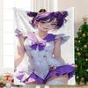 Purple Sailor Uniform Girl Anime-Style Flannel Throw Blanket – Soft, Cozy, And Vibrant Digital Print On Lightweight Polyester