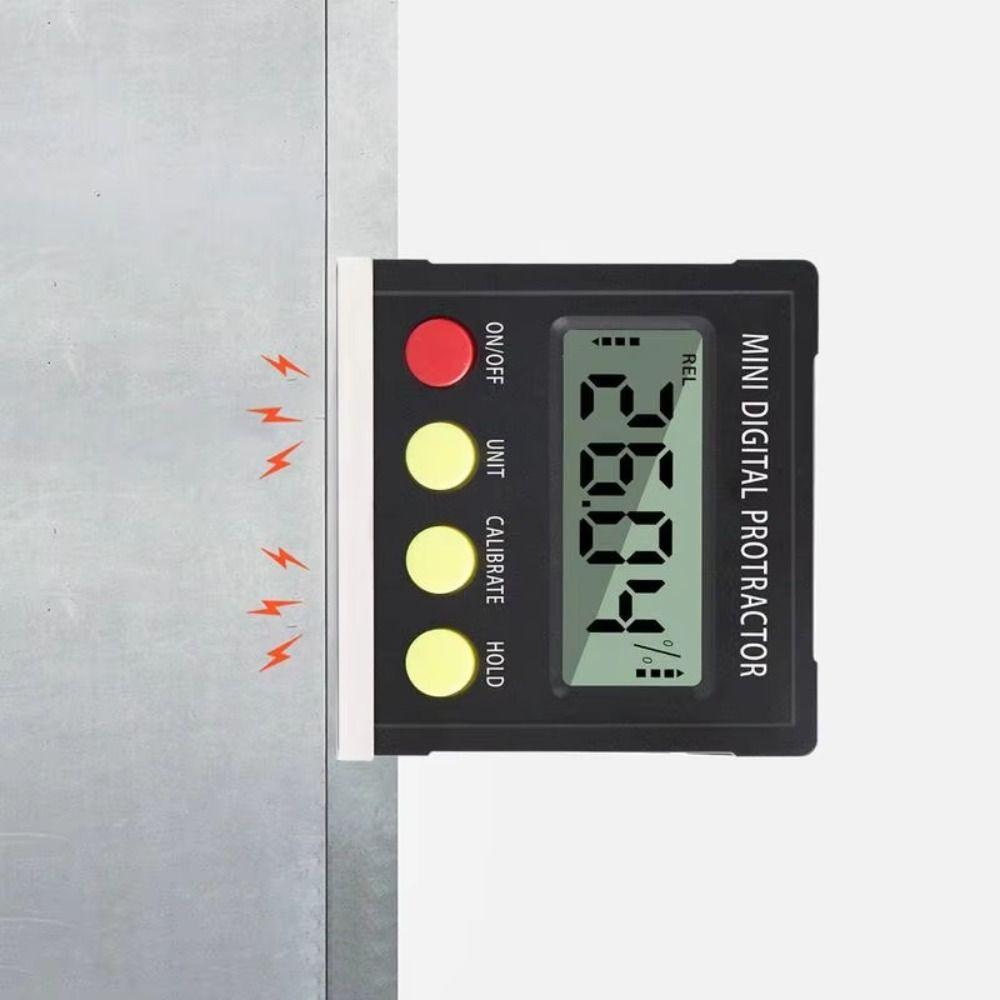 Gradient Measuring Level Protractor Inclinometer Electronic Angle Gauge Tilt Angle Box  Woodworking