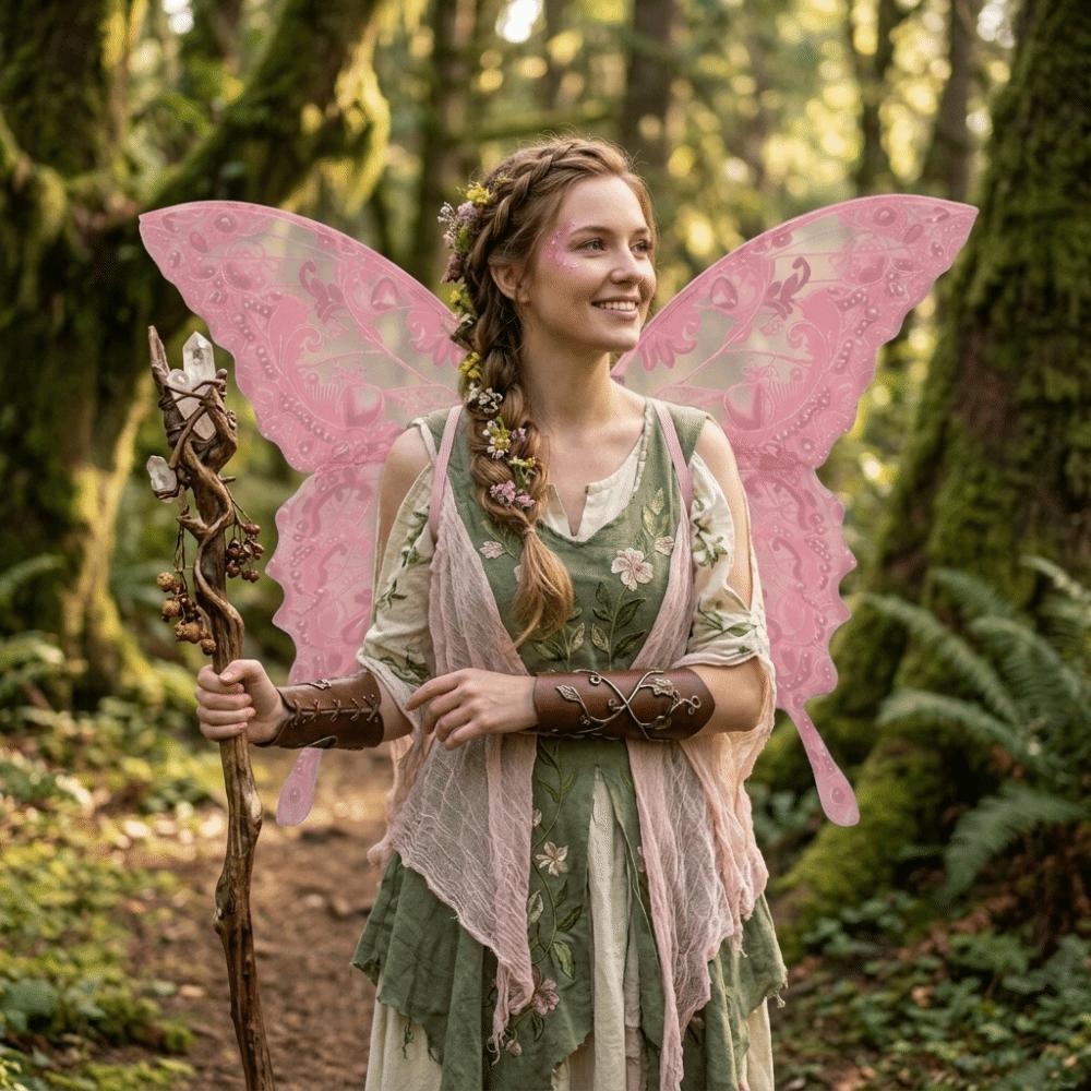 Colorful Cosplay Party Wings Creative Fairy Costume Wing Fairy Costume Elf Wings  Cosplay Costumes