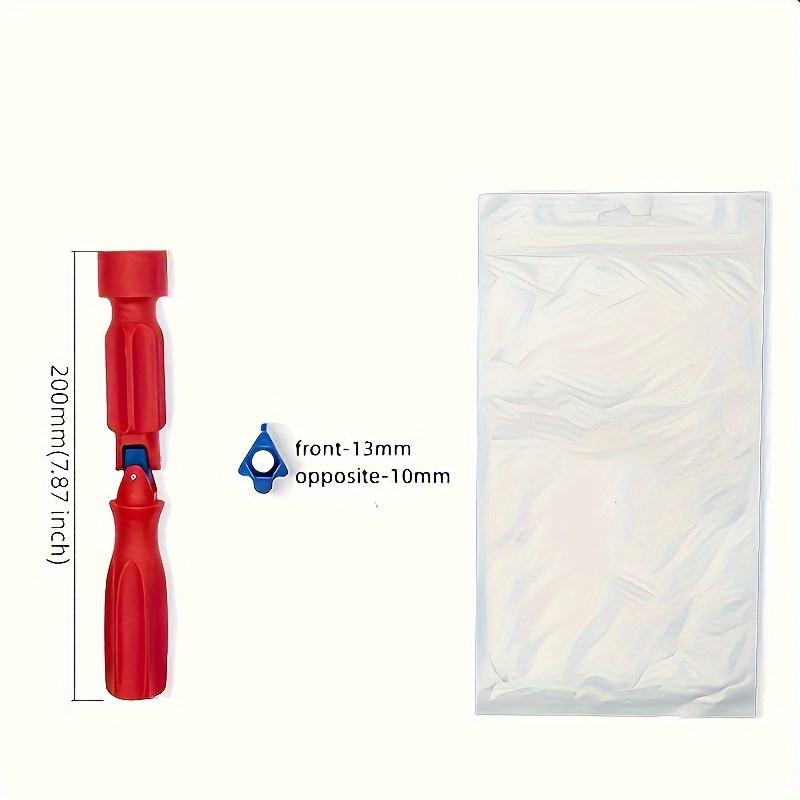 [Cheie Universală pentru Scaun de Toaletă 10/13/17mm] Instrument Profesional din Plastic de Înaltă Rezistență pentru Scaun de Toaletă, Rotație Universală, Mâner Anti-Alunecare, Mecanic