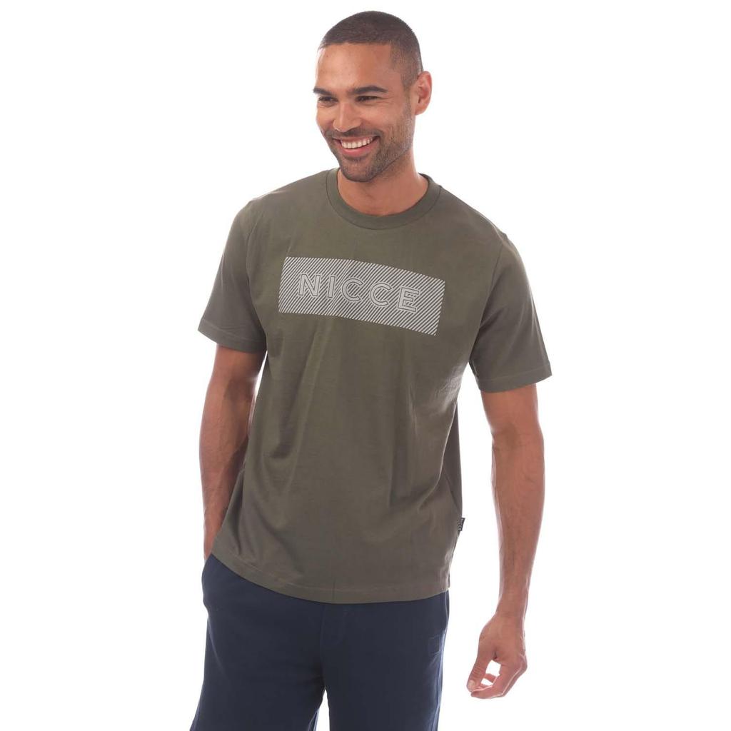 Nicce Mens Alttio Logo T-Shirt