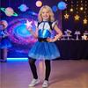 Women's Futuristic Gradient Dress Theme Costume for Party Performance