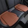 54cm Universal Car Seat Cushion - Breathable Leather with Non-Slip Grip, High Rebound Sponge Support Pad for Commercial Vehicles