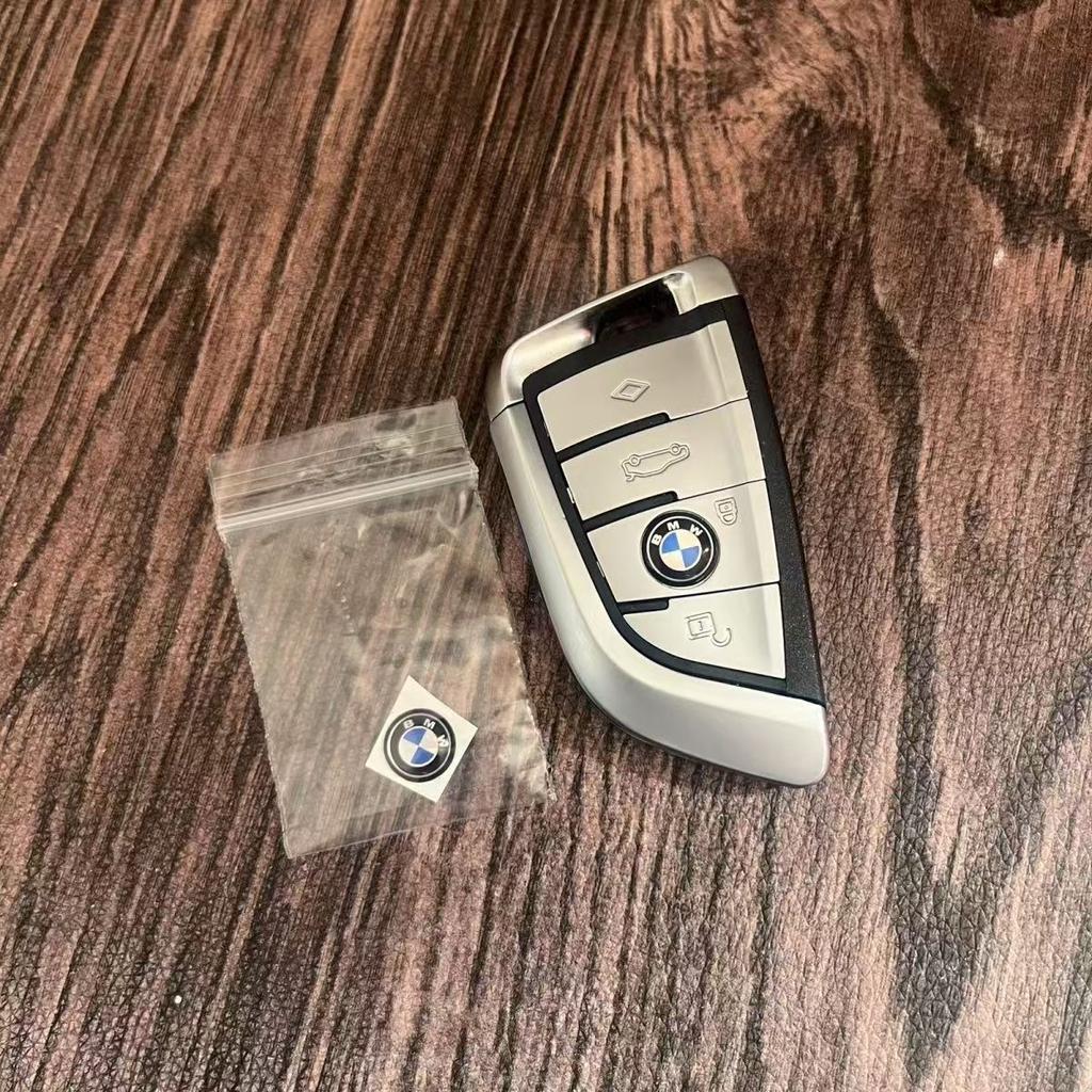 gnhct10 5/10Pcs 11mm 14mm Car Key Sticker Logo 3D Metal Car Key Sticker Emblem For BMW F34 F10 F20 F48 F39 F30 F25 F26 F15 F16 F22 F32