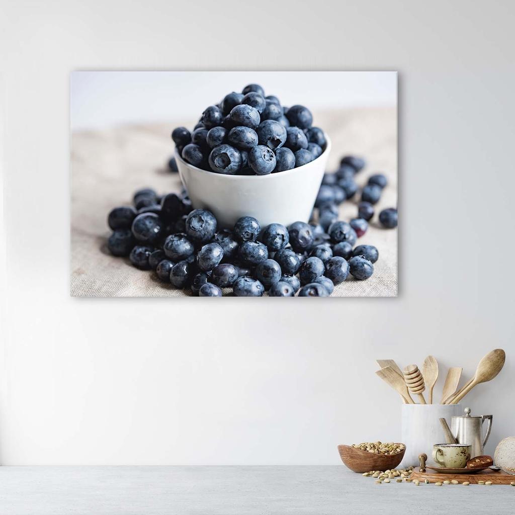 Canvas Print, Berries In a Bowl