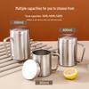 cmaos Stainless Steel Insulated Square Handle Mug