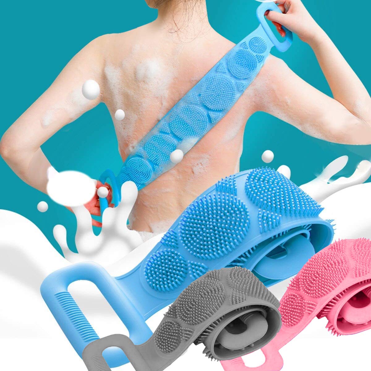 Силиконовая щетка для ванны — фото 8