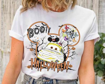 Personalized Cars Halloween Balloon Shirt Lightning Mcqueen Tow Mater Tshirt Mickeys Not So Scary Party Magic Kingdom
